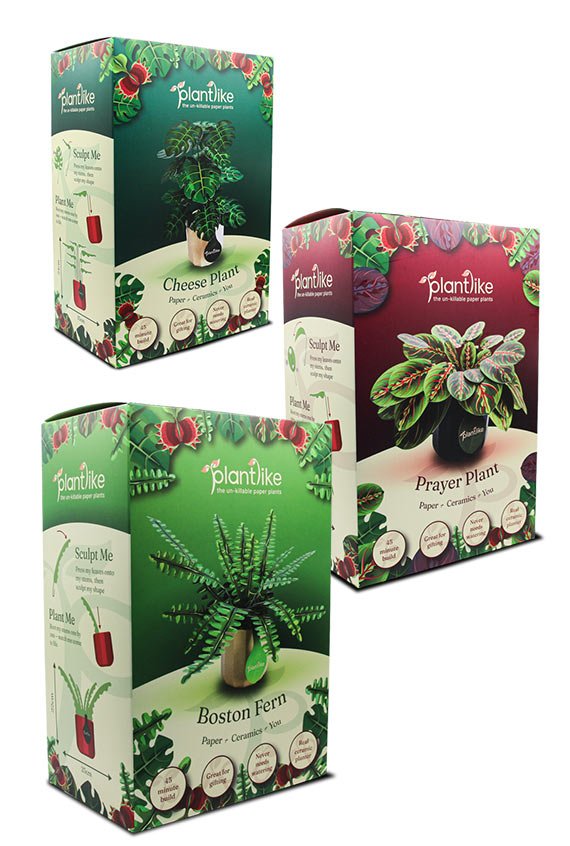 Plantlike retail packaging