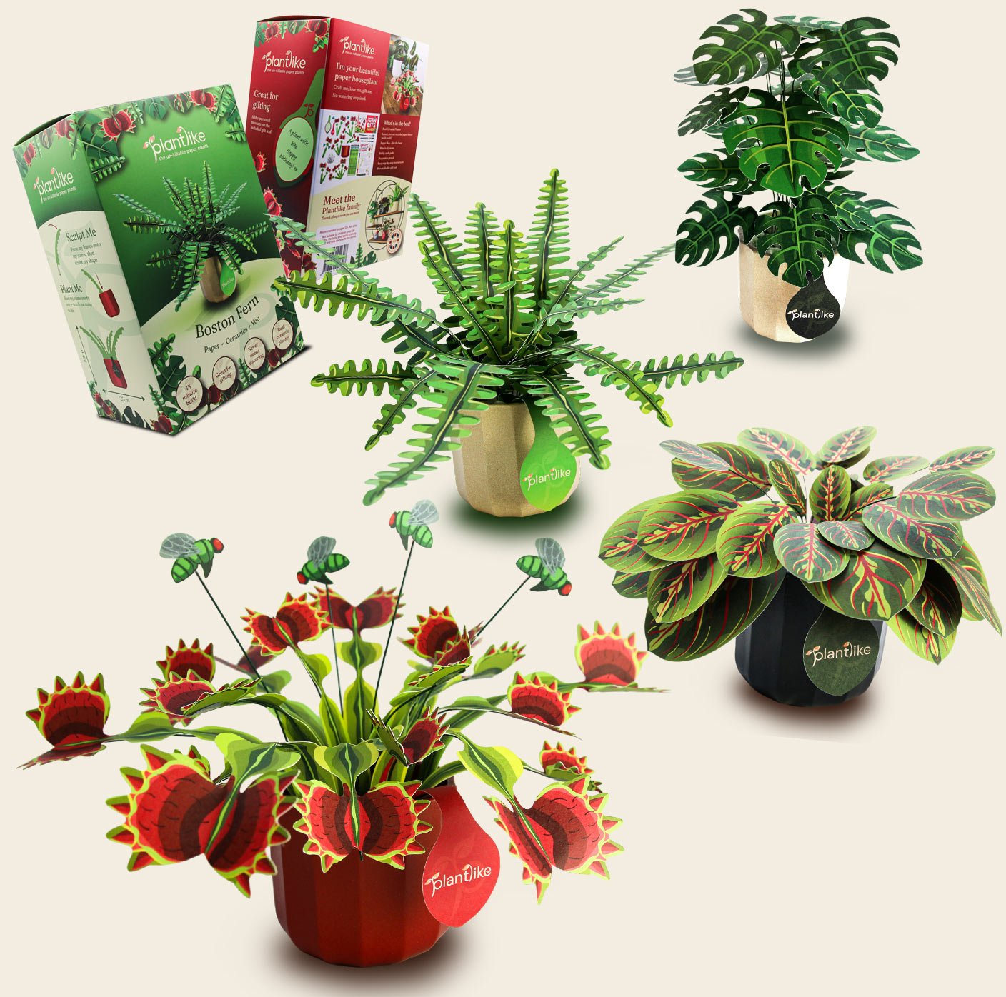 The four Plantlike kits
